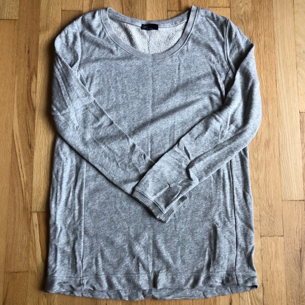 Gap Lurex Sweatshirt Tunic